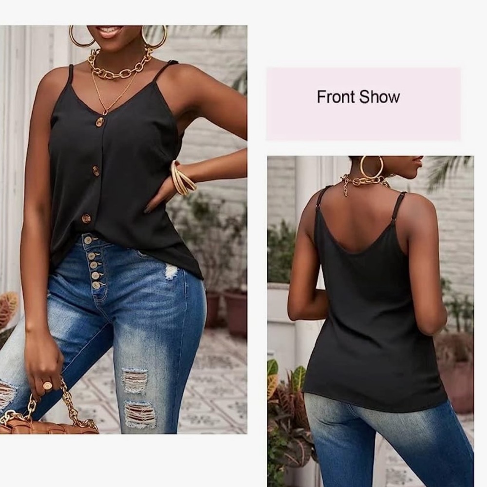 Button Down Cami - Picture 9 of 10